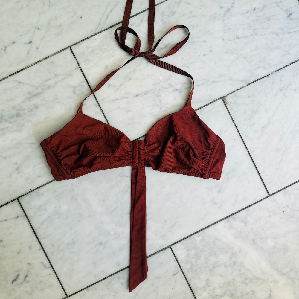 Malia Mills Bikini Top Gorgeous Color!
